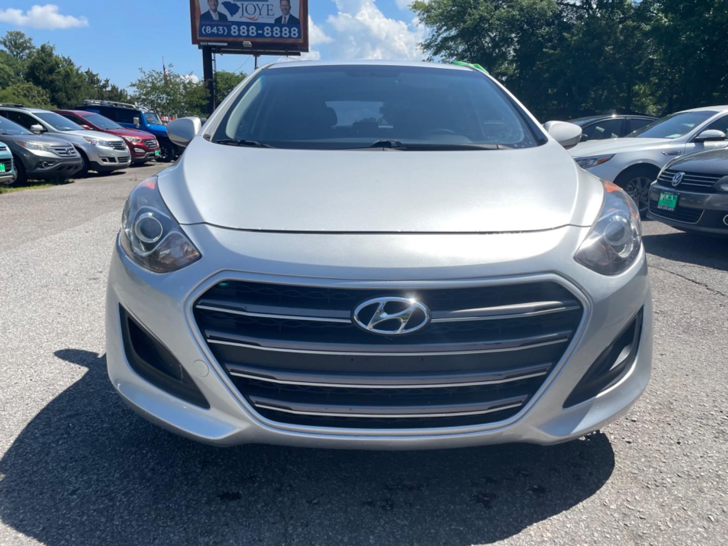 2016 SILVER HYUNDAI ELANTRA GT BASE (KMHD35LH2GU) with an 2.0L engine, Automatic transmission, located at 5103 Dorchester Rd., Charleston, SC, 29418-5607, (843) 767-1122, 36.245171, -115.228050 - Photo#1